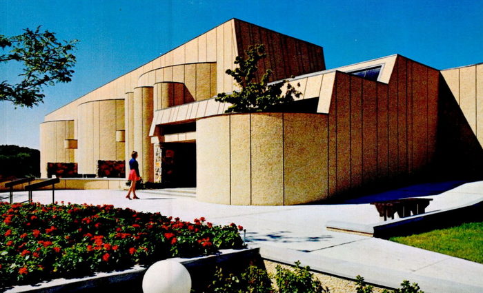 Donald C. Cook Nuclear Plant - Old Postcard (newer photo)